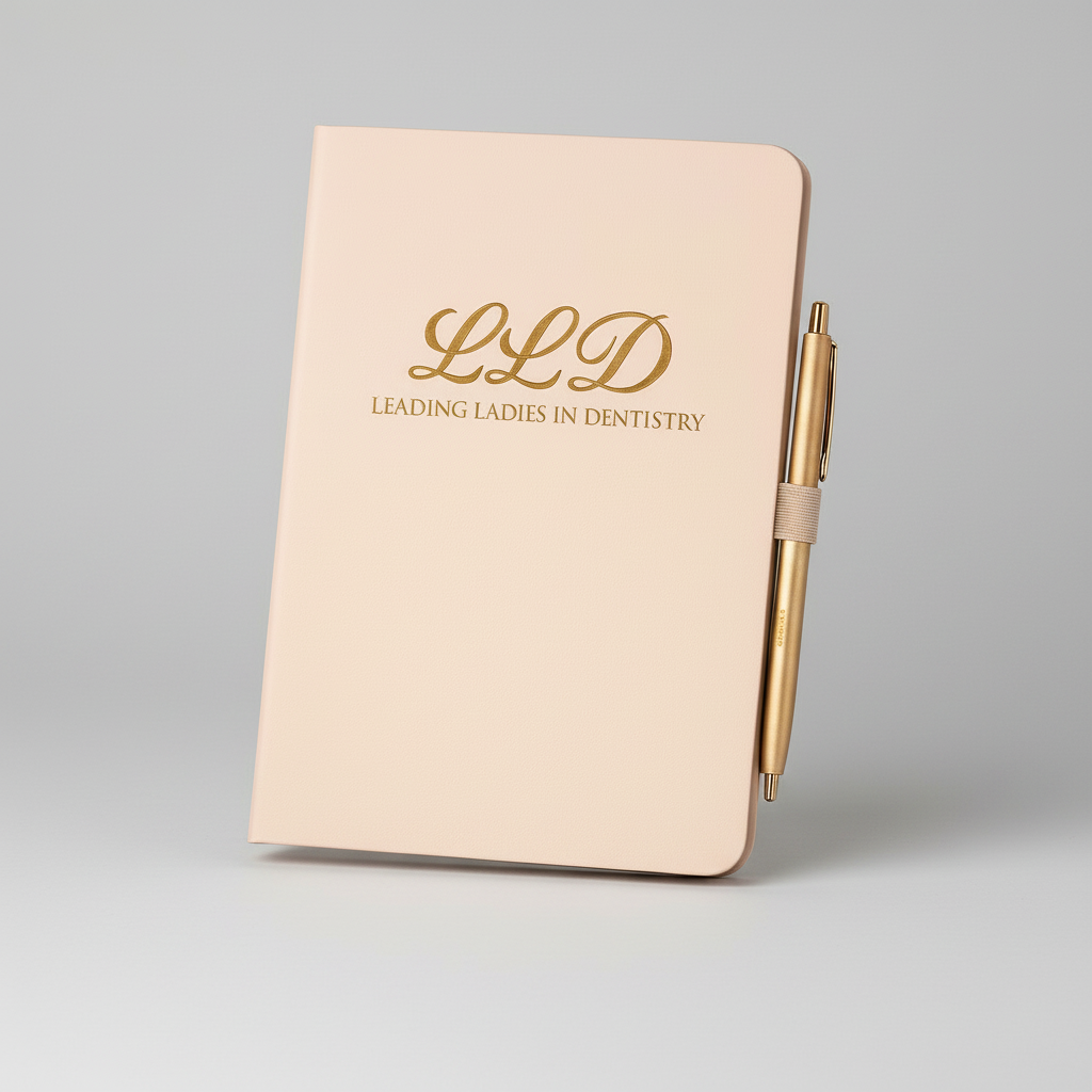 LLD Signature Notebook with Gold Pen